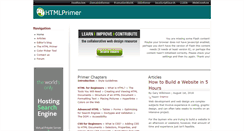 Desktop Screenshot of htmlprimer.com